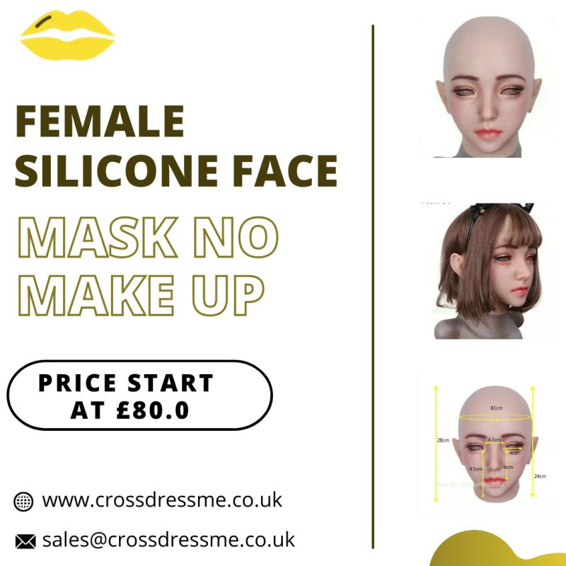 Female Silicone Face Head Mask in United Kingdom by Crossdressme on ...