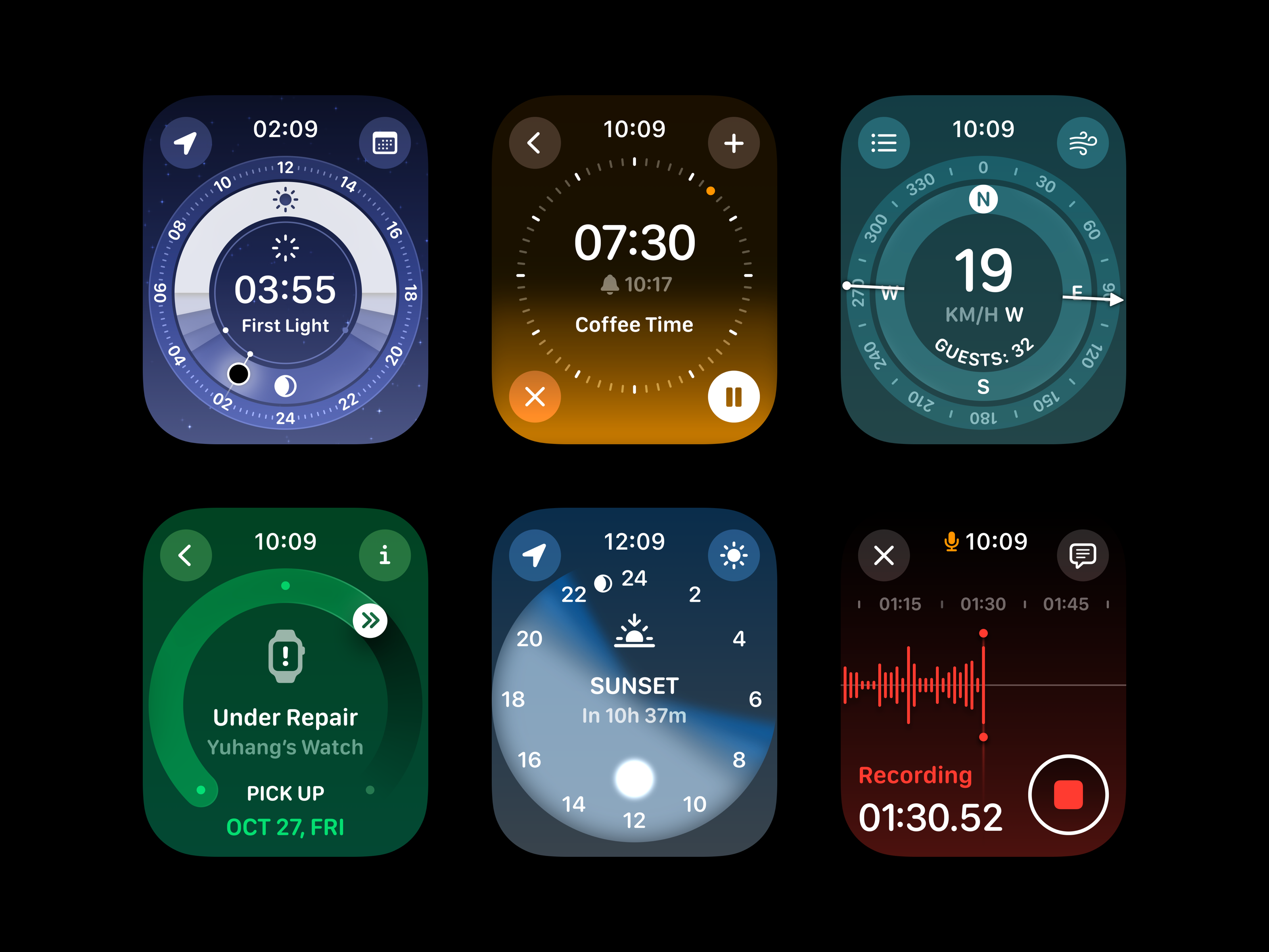 Apple Watch App Concept 3 by yuhang on Dribbble