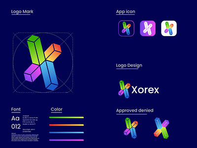 xorex modern brand adobe illustrator brand logo branding branding logo colorful logo gradient logo graphic design logo logo folio logo maker logos modern logo professional logo software logo tech logo trending logo ui vector visual identity logo web logo