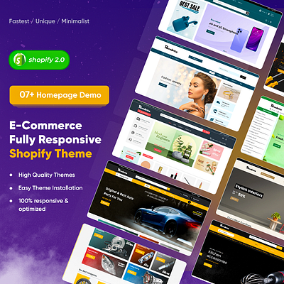 Farnichar, Cookietool, jewelry and Autopart Shopify 2.0 Theme css3 design html5 responsive design shopify shopify theme web design