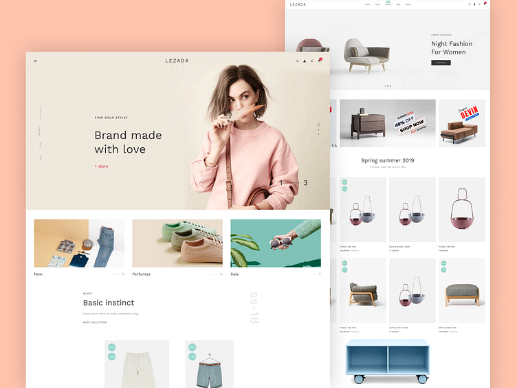 Fully Customizable Multipurpose Shopify Theme by HasTech on Dribbble