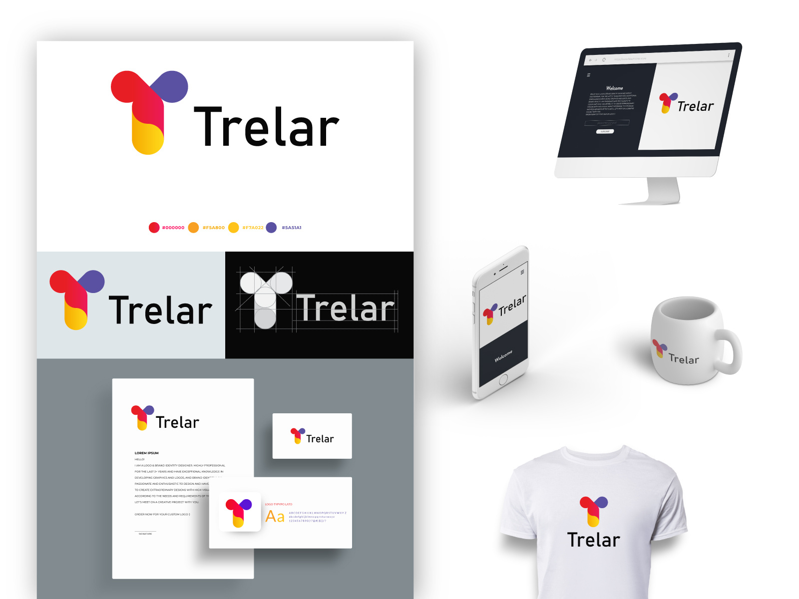 Example of Brand Identity With Logo Design
