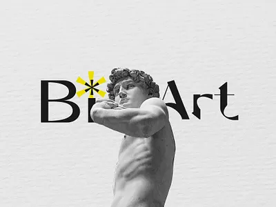 Biart Logotype art biart logo logotype sculpture