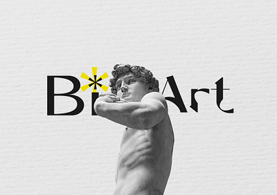 Biart Logotype art biart logo logotype sculpture