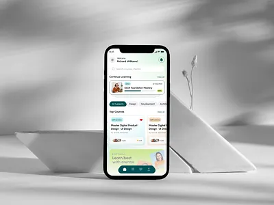 📚 eLearning Mobile App Design 📱 animation branding design graphic design logo motion graphics ui uiux