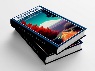 Inspirational book cover design app book brand branding business color company cover design graphic design illustration typography ui ux web