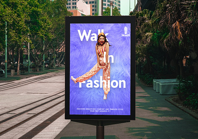 Magazine page and Billboards for "Sneakers" Collection creativedesigner design graphic design