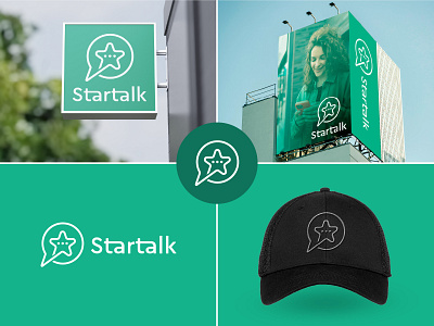 Star-talk logo design app logo brandidentity branding business logo chat logo chatting app chatting logo design facebook graphic design illustrator logo logodesign messaging app messenger minimal logo social app social logo social media whatsapp