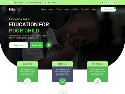 Educito Website design figma a7i5sultan asif sultan new design website ux design website design