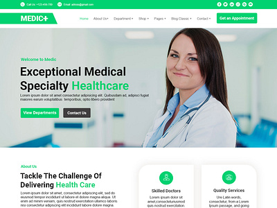 Healthcare website design usin figma a7i5sultan mobile app ui ui design website design