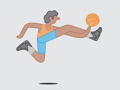 Alleyoop Illustration artist basketball illustration design drawing graphic design illustration illustrator sports drawing sports illustration