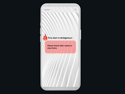 Daily UX Writing Challenge: Day 6 app notification case study content design content strategy copywriting fire alert message ux ux writer ux writing ux writing challenge