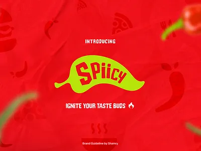 Spiicy by Shamry - Pitch Presentation Playoff animation branding design designer graphic design guidelines illustration illustrator interface logo motion graphics pitch presentation sketch ui user experience ux