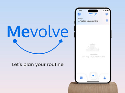 Mevolve - Daily Task App birju branding color concept design graphic design illustration logo task manager todo ui ux vector