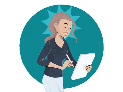 Peoplehawk Illustration – Creativity corporate creativity design illustration inspiration tablet vector