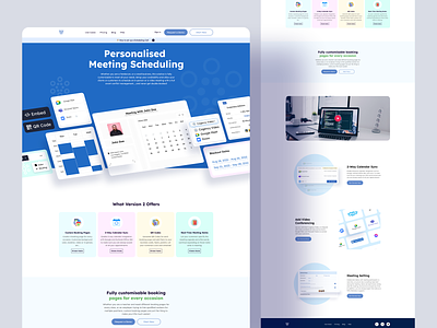 Meeting Apps application landing page clean website design complete landing page create meeting creative website landing page meeting application meeting apps meeting website minimal website design schedule apps ui design ux design website design