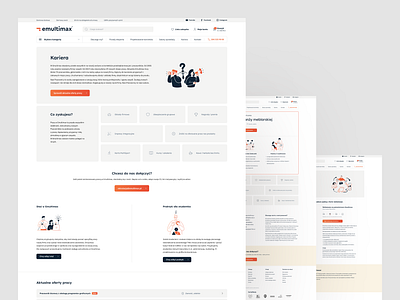 🔥 Emultimax — Career career design emultimax shop store ui ux web webdesign website