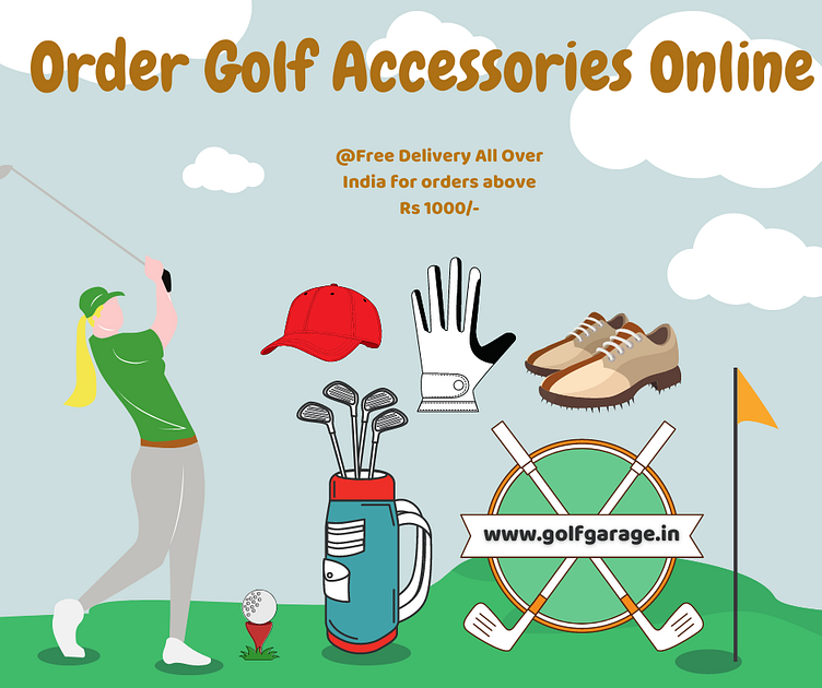Order Golf Accessories Online Today by Golf Garage on Dribbble
