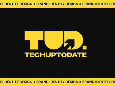 Techuptodate | Case study | Brand Identity Design brand and identity branding casestudy design grahic design graphic design graphics logo logocasestudy vector