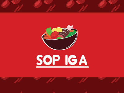 Logo Brand Sop Iga adobe illustrator branding design graphic design illustration ilustration logo vector