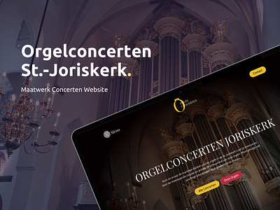 CCJK.NL Concert Website Wesign des design typography ux