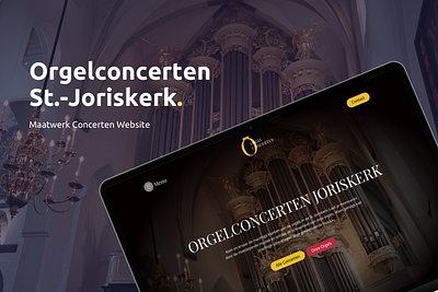 CCJK.NL Concert Website Wesign des design typography ux