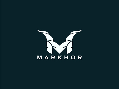 Markhor Logo Design goat logo letter m logo logo logo design long horn logo longhorn longhorn logo m logo m markhor logo markhor markhor icon markhor logo markhor longhorn logo wildlife logo