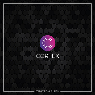 Cortex - Logo Design abstract logo app logo branding design gradient logo illustration lettermark logo logo design logo designer logo plus logofolio logologo logos marca mark ui vect plus