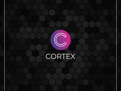 Cortex - Logo Design abstract logo app logo branding design gradient logo illustration lettermark logo logo design logo designer logo plus logofolio logologo logos marca mark ui vect plus