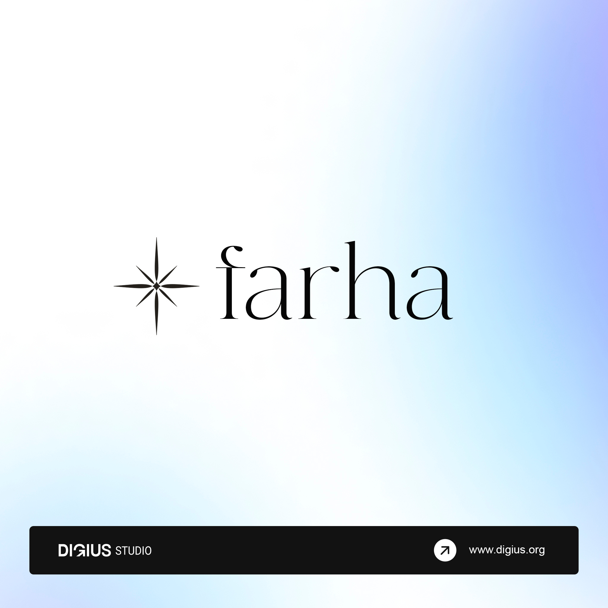 Farha | Beauty Center Logo beauty logo farha farha logo