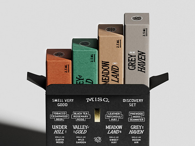 Discovery Set branding design graphic design packaging typography