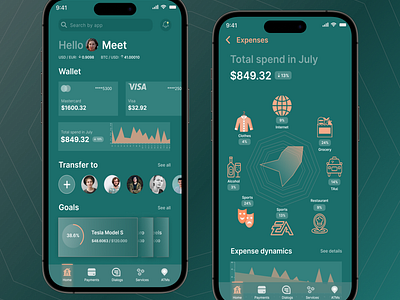 ios UI:Mobile App android app app app design intrection app designer app illustration app interface application application design goals intrection ios ios design iphone mobile mobile ui payment tracking ui uiux ux