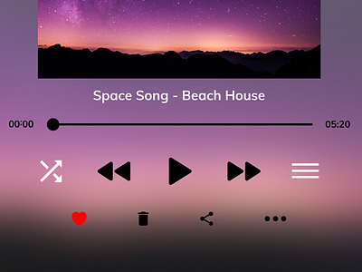 Music App app design figma graphic design mobile mobile design music app music app for mobile ui