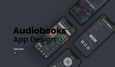 Case Study Audiobooks App audiobooks book case study ebooks ui user experience user journey user research ux