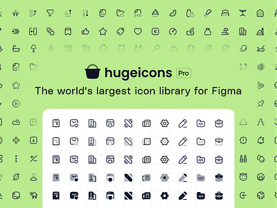 Hugeicons Pro | The world's largest icon library for Figma 2023 bulk design figma icons hugeicons hugeicons pro icon iconography iconpack icons iconset illustration line icons logo solid stroke twotone icons ui