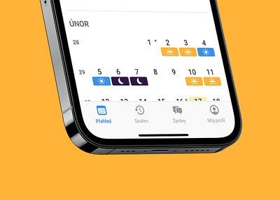 Shifter - Mobile App app design calendar calendar app interface mobile app mobile app design shifter ui ux work app