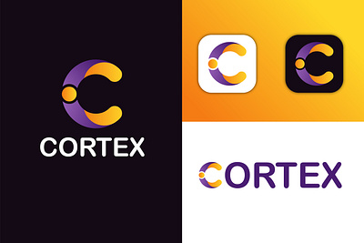 Concept : Cortex - Logo Design (Unused) best logo brand idendity branding design graphic design graphicaim illustration logo logo design logo folio
