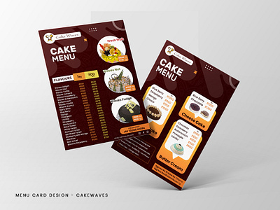 Menu Card Design branding creativebranding design graphic design illustration illustrator menucard vector