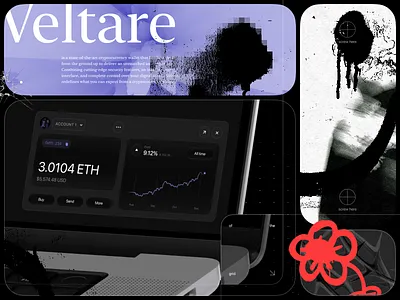 Crypto wallet desktop widget btc crypto crypto wallet cryptocurrencies eth finance fintech interface design ui user experience ux uxui design wallet web3