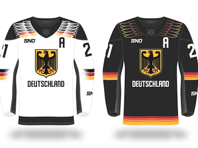 ISHD - Team Germany Jersey - Competition Entry competition concept germany hockey ishd jersey national team skaterhockey