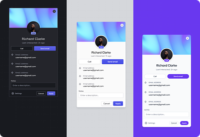 Design System Theming - example b2b components dark theme design system design tokens modal multi theme popover product product design profile saas system tokens uiui