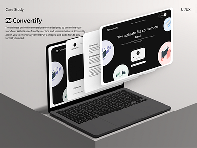 Convertify design file conversion product design ui ux web design