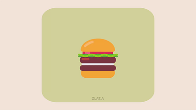 Burger animation 2d animation after effects animation branding burger burger animation character animation design explainers gif animation graphic design illustration logo motion graphics
