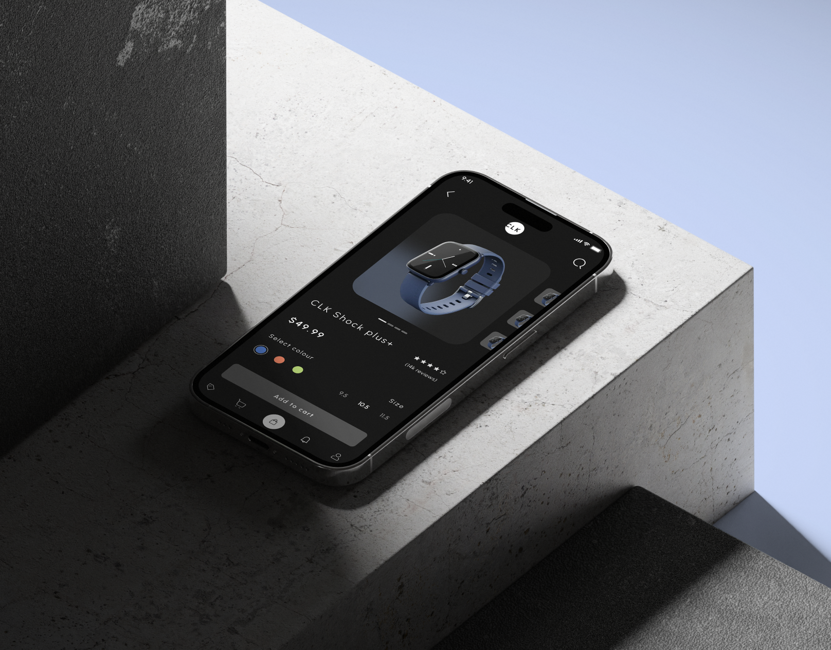 Smartwatch Store app app design branding figma ui ux