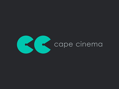 Cape Cinema Branding Project branding entertainment graphic design logo typography vector