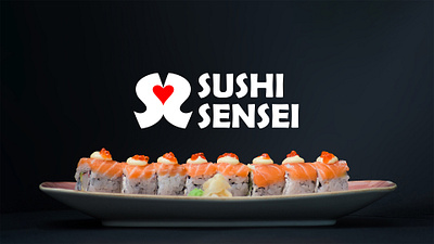 SUSHI SENSEI brand identi branding design graphic design illustration logo