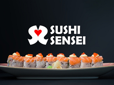 SUSHI SENSEI brand identi branding design graphic design illustration logo