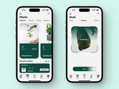 Uproot: Day 16 of 100 - SuperDribble Design Challenge animation branding design graphic design illustration logo plant app plant care plant therapy typography ui ui design uiux ux vector