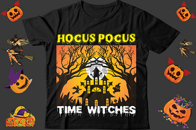 Hocus pocus time witches 6 halloween tshirt 2023