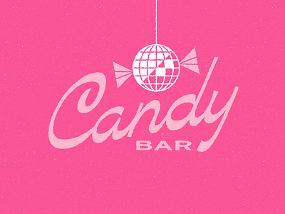 Candy Bar bar candy cocktail dance detroit diner disco mcm midcenutry pink retro